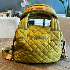 MZ Wallace Ocher Small Sutton Deluxe